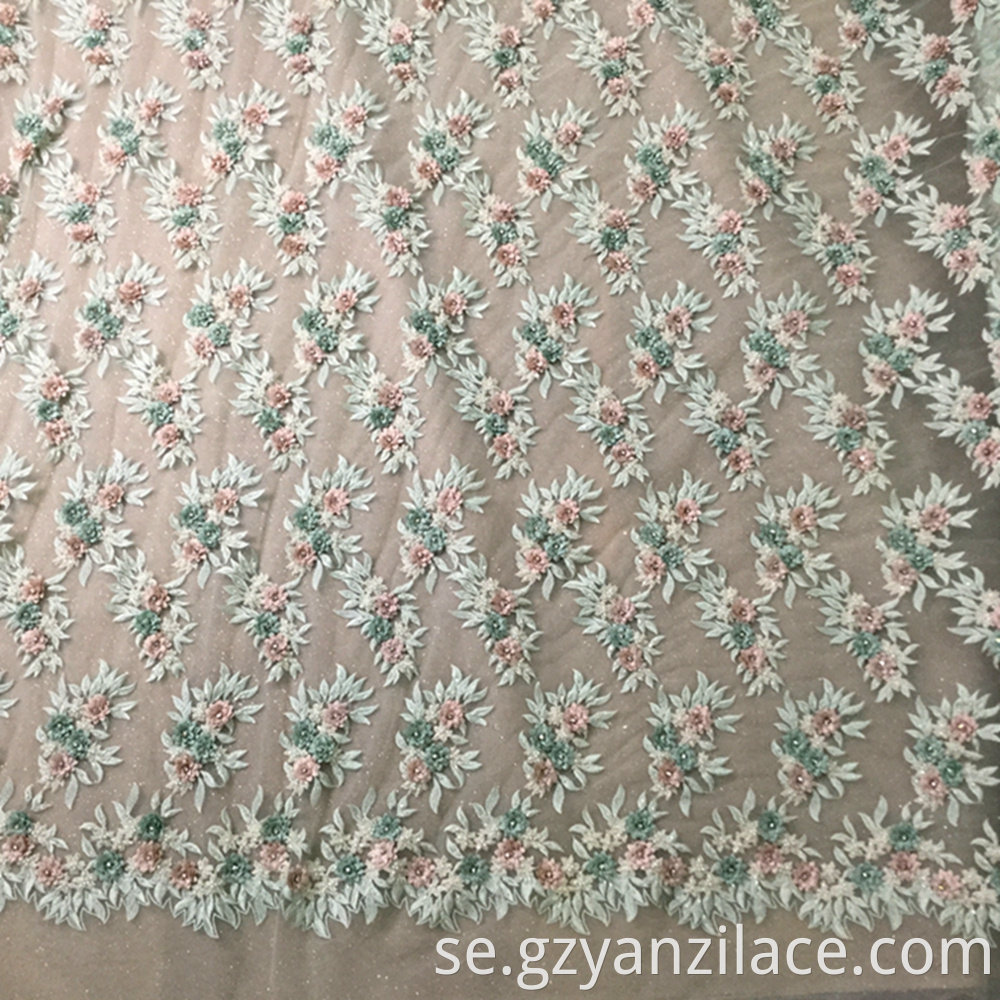 Handmade Pearl Stone Fabric